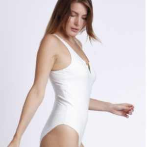 White One Piece Swimsuit
