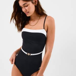 Strapless One Piece Swimsuit